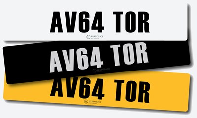 Lot 67 - Registration AV64 TOR