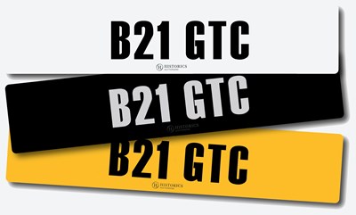Lot 121 - Registration B21 GTC