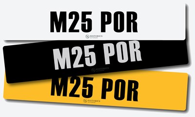 Lot 55 - Registration M25 POR