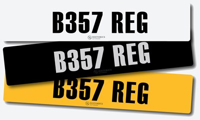 Lot 107 - Registration B357 REG