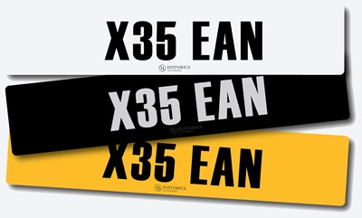 Lot 34 - Registration X35 EAN