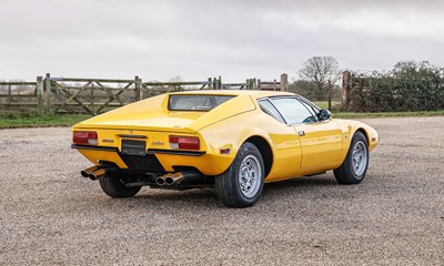 Lot 288 - 1972 De Tomaso Pantera
