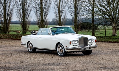 Lot 166 - 1969 Rolls-Royce Silver Shadow Convertible by Mulliner Park Ward