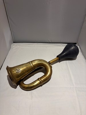 Lot 37 - Motor Car Bulb Horn by Desmo Motor Accessories