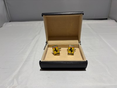 Lot 38 - Ferrari Cuff Links