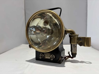Lot 52 - Edwardian Driving Lamp