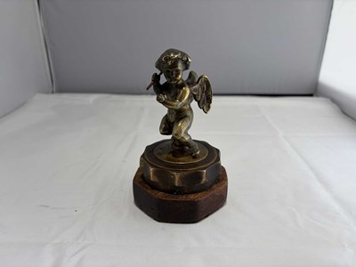 Lot 53 - Edwardian Brass ‘Cherub’