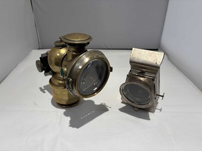 Lot 55 - Edwardian Bicycle Headlights