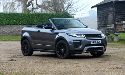 Lot 252 - 2016 Range Rover Evoque HSE TD Convertible