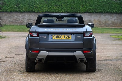 Lot 252 - 2016 Range Rover Evoque HSE TD Convertible