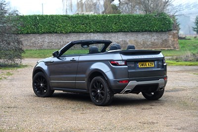 Lot 252 - 2016 Range Rover Evoque HSE TD Convertible