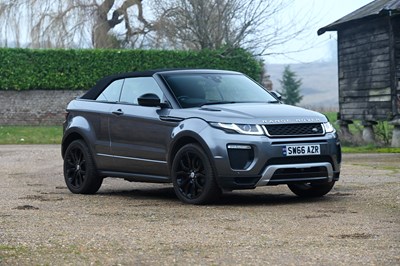 Lot 252 - 2016 Range Rover Evoque HSE TD Convertible