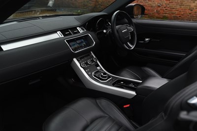 Lot 252 - 2016 Range Rover Evoque HSE TD Convertible