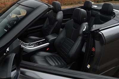 Lot 252 - 2016 Range Rover Evoque HSE TD Convertible