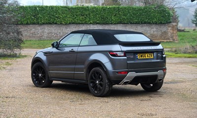 Lot 252 - 2016 Range Rover Evoque HSE TD Convertible