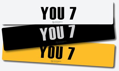 Lot 71 - Registration YOU 7