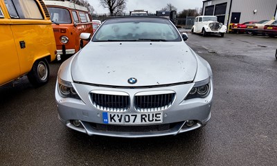 Lot 37 - 2007 BMW 6 Series Convertible