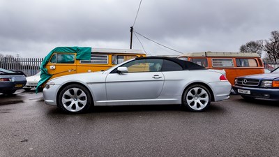 Lot 37 - 2007 BMW 6 Series Convertible