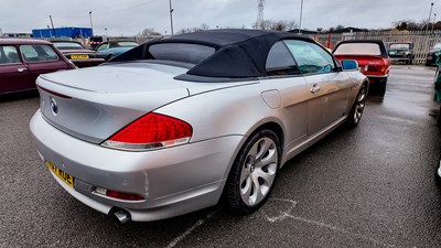 Lot 37 - 2007 BMW 6 Series Convertible