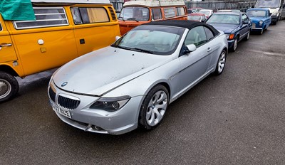 Lot 37 - 2007 BMW 6 Series Convertible