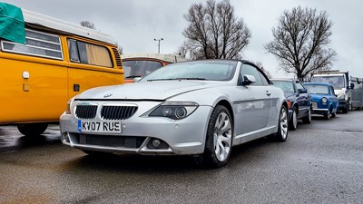 Lot 37 - 2007 BMW 6 Series Convertible
