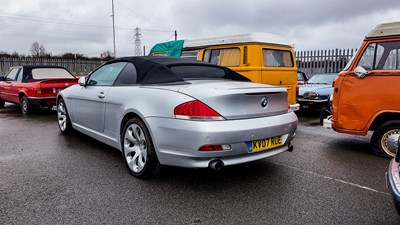 Lot 37 - 2007 BMW 6 Series Convertible