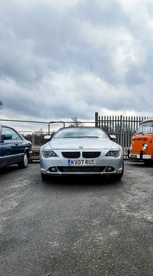 Lot 37 - 2007 BMW 6 Series Convertible
