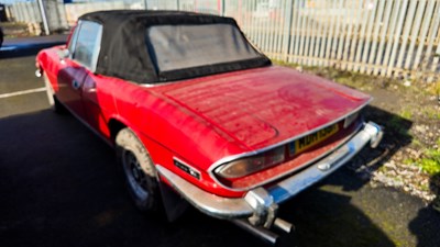 Lot 15 - 1971 Triumph Stag