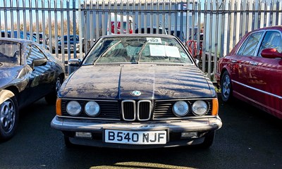 Lot 17 - 1985 BMW 628 CSi