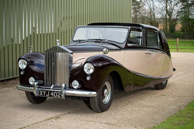 Lot 245 - 1953 Rolls-Royce Silver Wraith Sedanca de Ville by Hooper