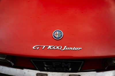 Lot 187 - 1976 Alfa Romeo GT 1600 Junior