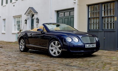 Lot 214 - 2007 Bentley Continental GTC