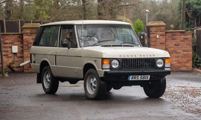 Lot 130 - 1982 Range Rover Two-Door *WITHDRAWN*