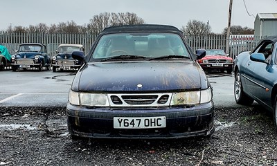 Lot 1 - 2001 Saab 93 SE Turbo Convertible