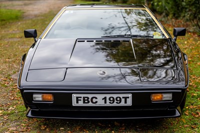 Lot 266 - 1979 Lotus Esprit S2 JPS Commemorative Edition