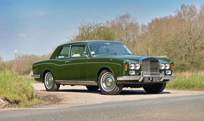 Lot 272 - 1970 Rolls-Royce Silver Shadow Two Door Fixedhead Coupé