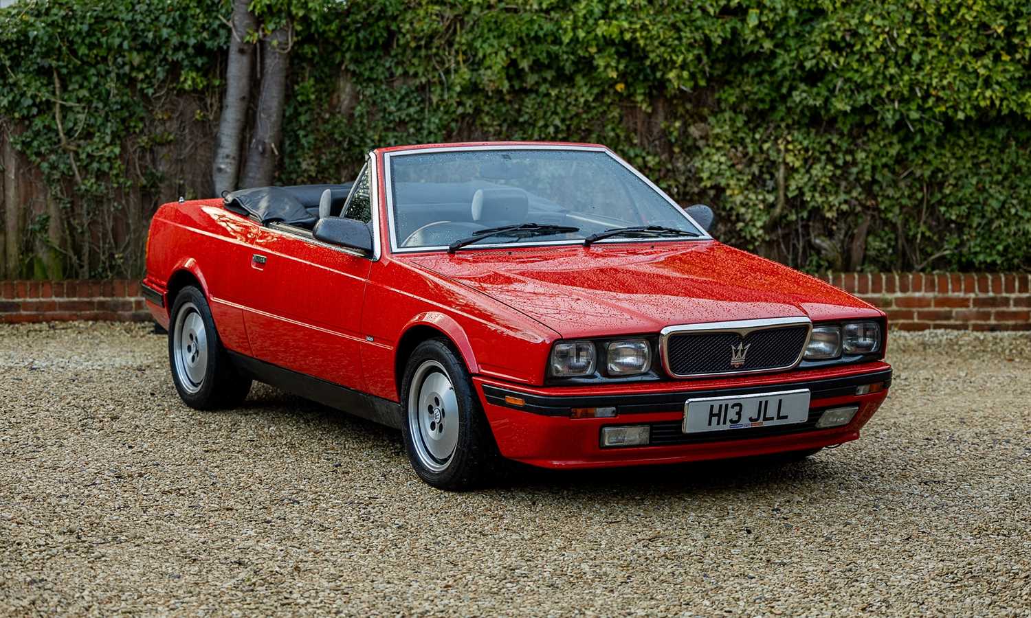 Lot 137 - 1991 Maserati Bi-Turbo Spyder SE by Zagato