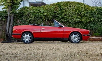 Lot 137 - 1991 Maserati Bi-Turbo Spyder SE by Zagato