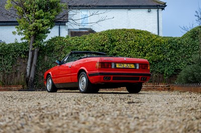 Lot 137 - 1991 Maserati Bi-Turbo Spyder SE by Zagato