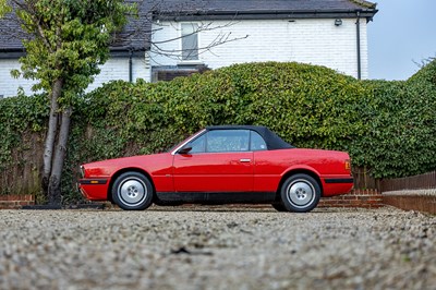 Lot 137 - 1991 Maserati Bi-Turbo Spyder SE by Zagato
