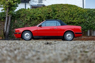 Lot 137 - 1991 Maserati Bi-Turbo Spyder SE by Zagato