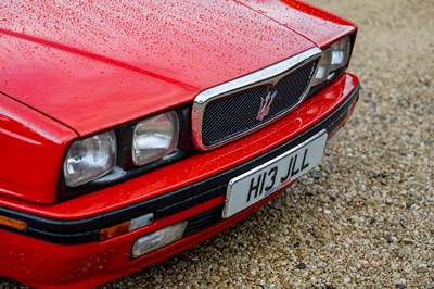Lot 137 - 1991 Maserati Bi-Turbo Spyder SE by Zagato