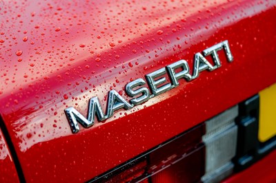 Lot 137 - 1991 Maserati Bi-Turbo Spyder SE by Zagato