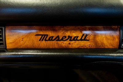 Lot 137 - 1991 Maserati Bi-Turbo Spyder SE by Zagato