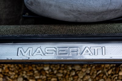 Lot 137 - 1991 Maserati Bi-Turbo Spyder SE by Zagato