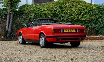 Lot 137 - 1991 Maserati Bi-Turbo Spyder SE by Zagato