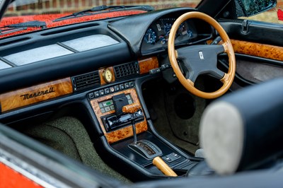 Lot 137 - 1991 Maserati Bi-Turbo Spyder SE by Zagato