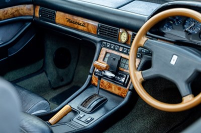 Lot 137 - 1991 Maserati Bi-Turbo Spyder SE by Zagato