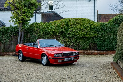 Lot 137 - 1991 Maserati Bi-Turbo Spyder SE by Zagato
