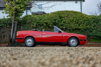 Lot 137 - 1991 Maserati Bi-Turbo Spyder SE by Zagato